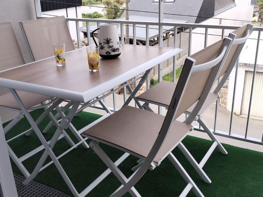 Appartement Neuf Classe, Balcon Et Petite Vue Mer Pleneuf-Val-Andre Extérieur photo